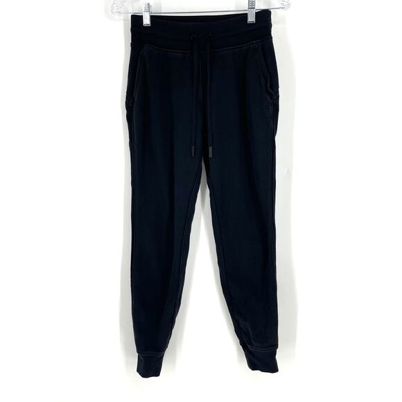 Lululemon Warm Down Jogger II Black Size 4 First Release - Picture 1 of 13